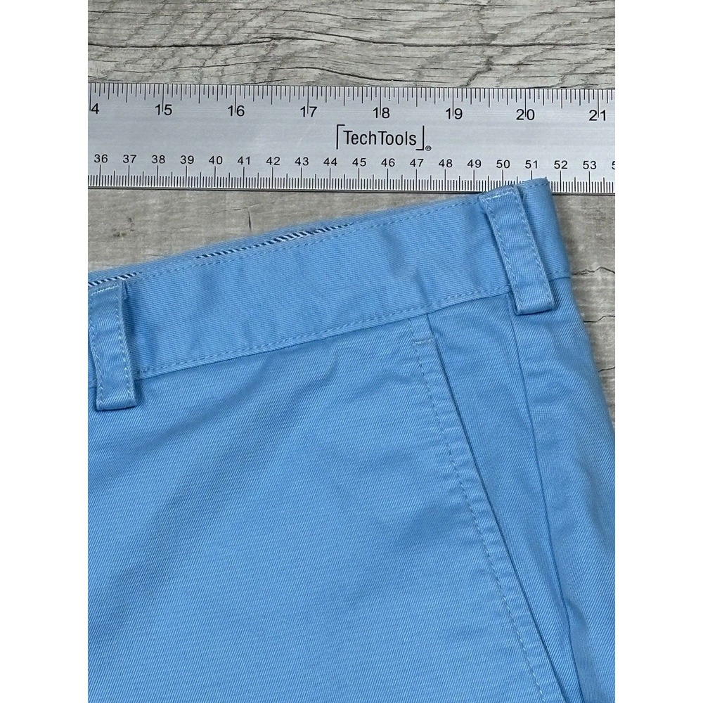Brooks Brothers Light Blue Chino Golf Shorts Men's W40 Flat Front Casual‎ Resort - Picture 7 of 13